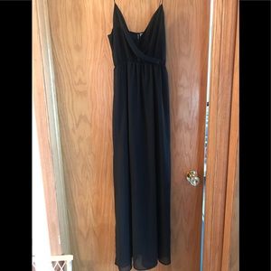 Long black dress